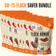 50–75 Flock Size - Daily Worm Defense + Gut Support Saver Bundle (12 Packs)